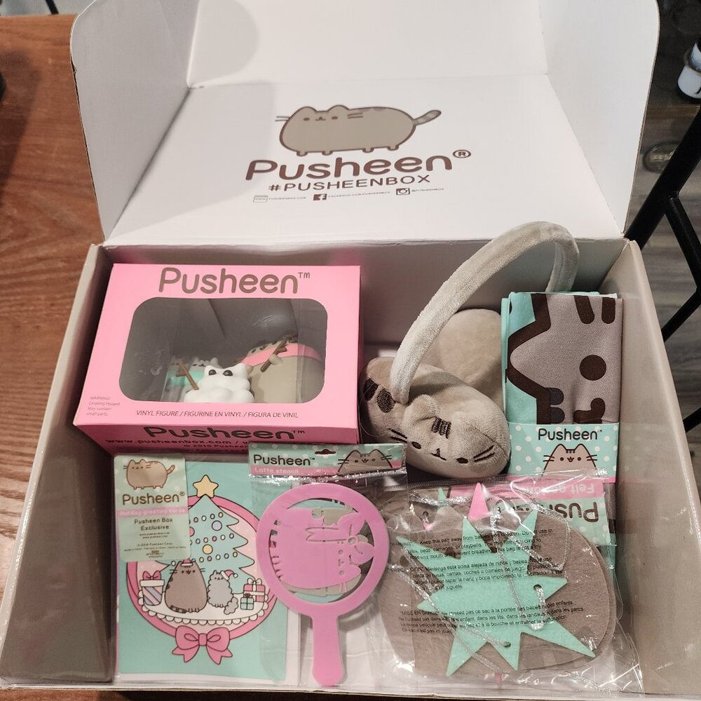 🔴SOLD🔴 Pusheen Box Winter 2018 - 6 out of 8 items BNWT, sealed, unopened